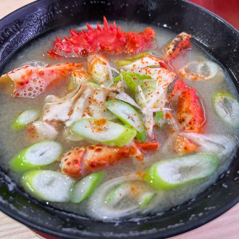 カニ汁(まつりや 菊水元町店)