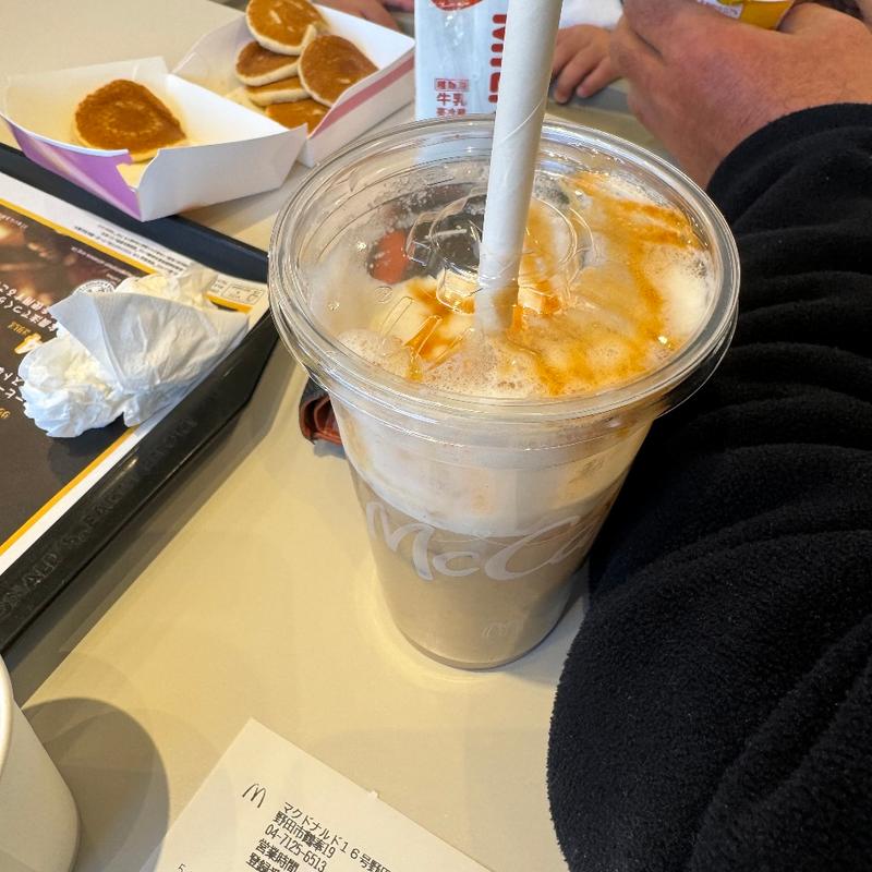 キャラメルラテ(マクドナルド １６号野田店)