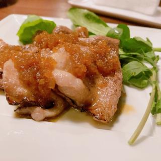 広島牛こうねの炙りオニオンソース(ワインバルCaro カーロ)