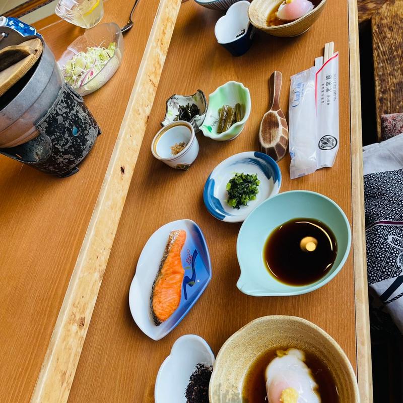 旅館の朝食(秘湯の宿 元泉館 （ヒトウノユ ゲンセンカン）)