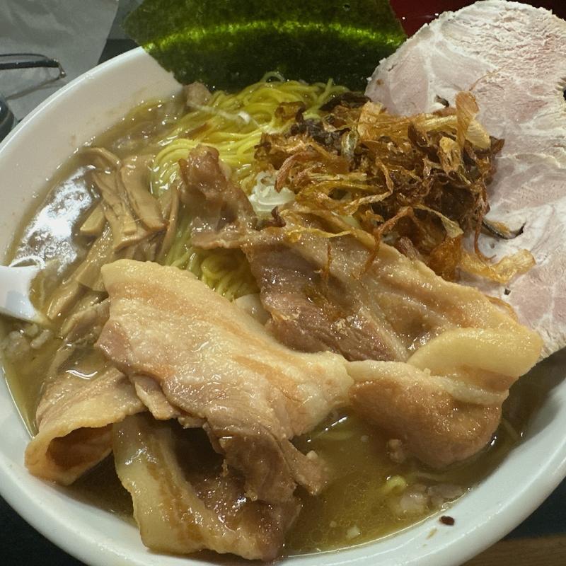 バイ貝10kg沖シジミ5kgのSP大盛り、つけ玉(一条流がんこ総本家分家荒木町)