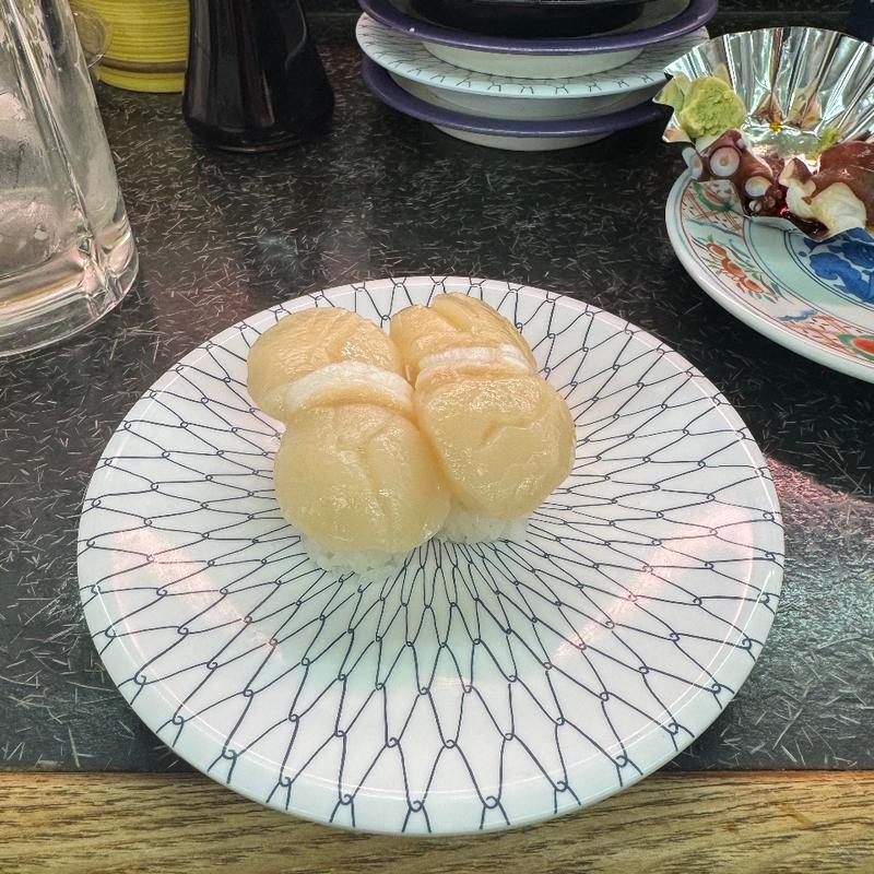 ホタテの貝柱(市場寿し （いちばずし）)