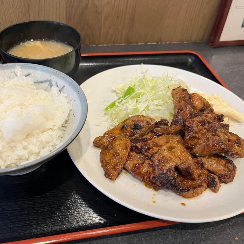レバー味噌定食(和洋食とんかつの店じゅん)