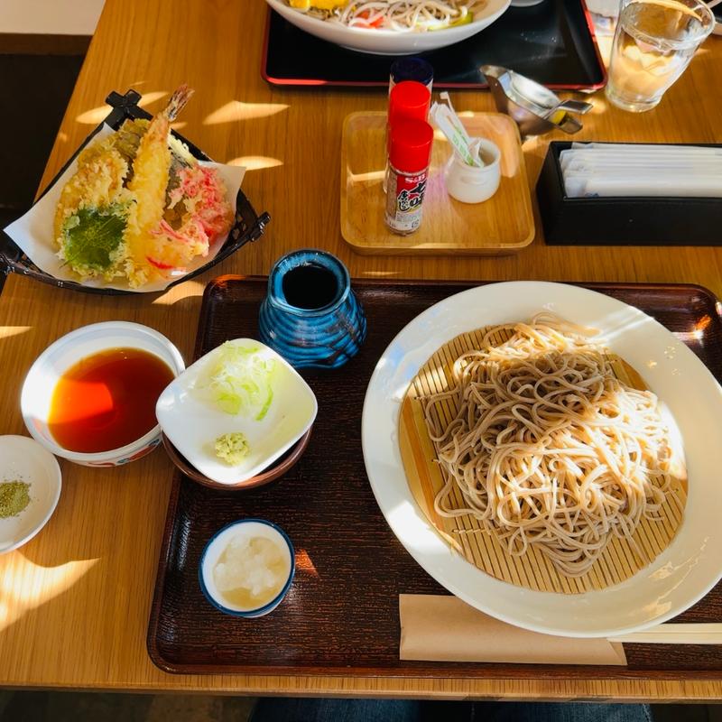 天ぷらつきもりそば(harappa soba&caffe)