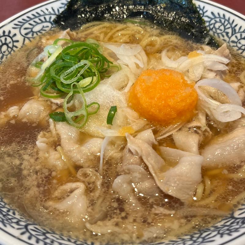 熟成醤油肉そば(丸源ラーメン 東久留米店)
