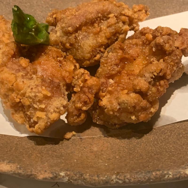 名古屋コーチンの唐揚げ(豆家 のりのり （まめや のりのり）)