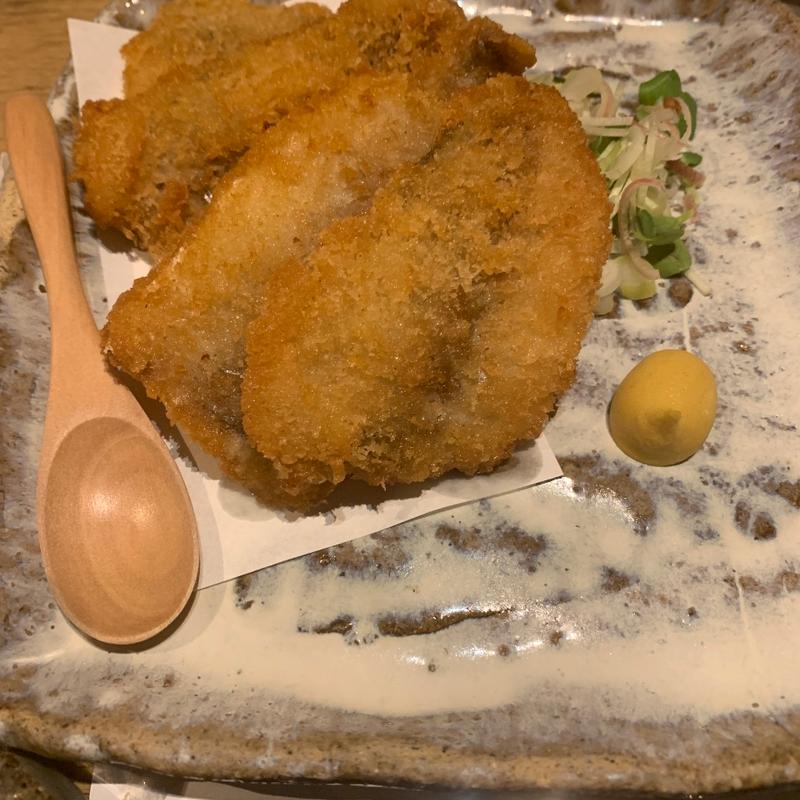 鯵フライタルタルソース(豆家 のりのり （まめや のりのり）)