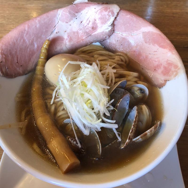 あさりらーめん(くそオヤジ最後のひとふり 尼崎店)