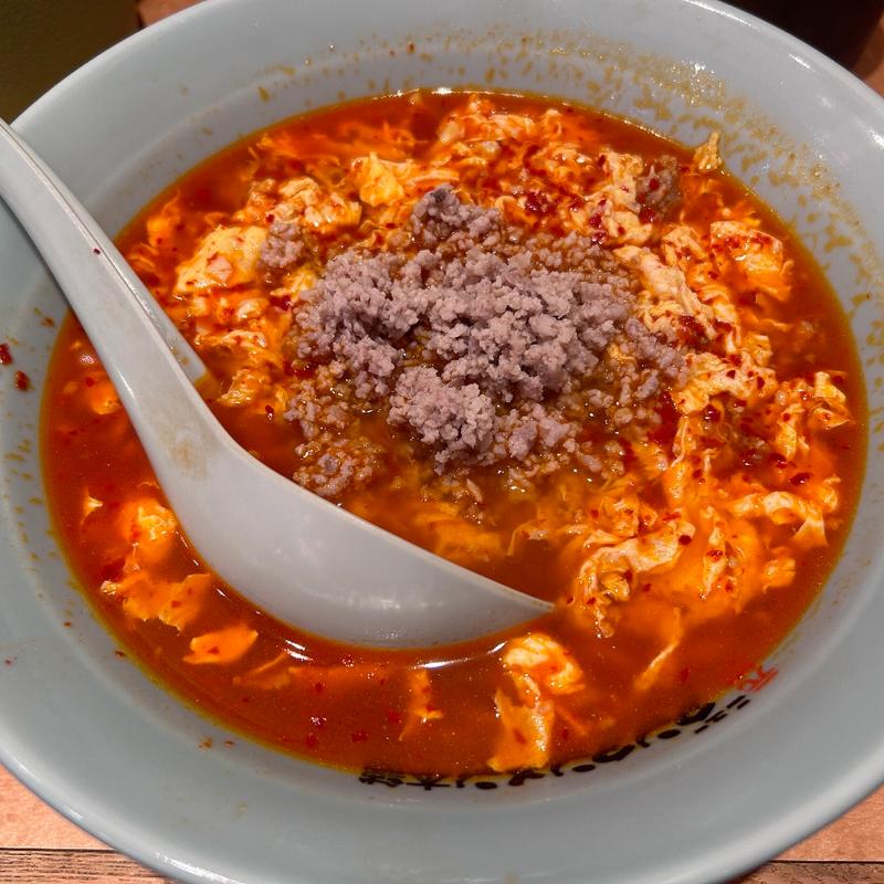 タンタンメンひき肉ダブル(元祖ニュータンタンメン本舗 京町店)