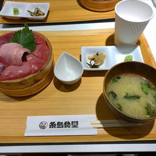 マグロ丼(糸島食堂 福岡パルコ店)