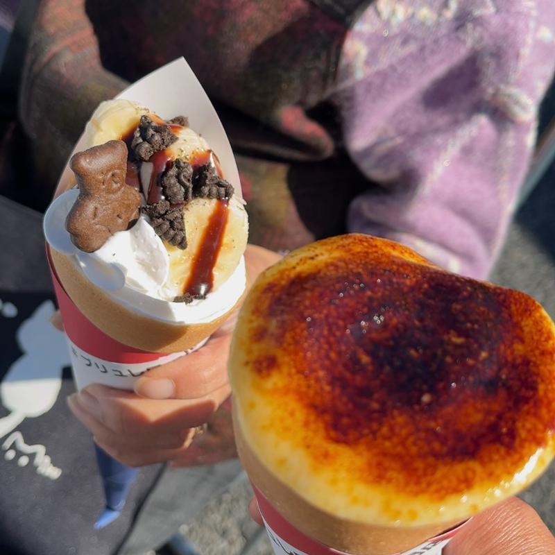 いちごクリームブリュレ(Cafe'de Maman)