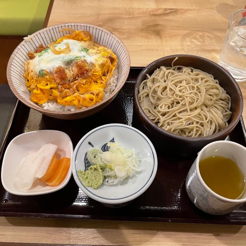 カツ丼セット(真そば 尾崎庵(おざきあん))
