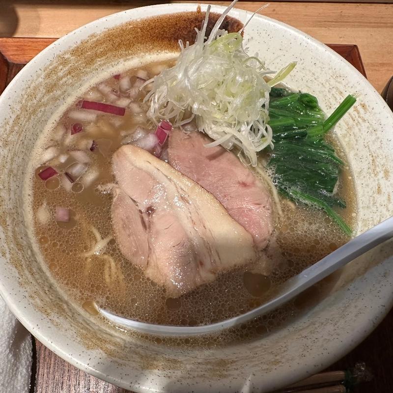 追い貝出汁らぁ麺（醤油）(貝出汁らぁ麺 みぎわ)