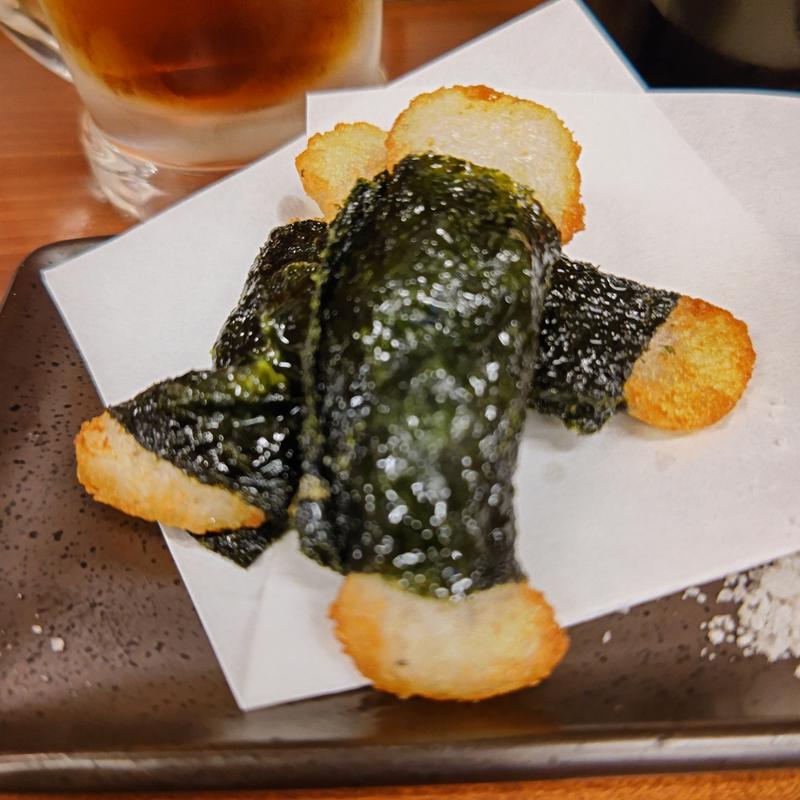 長芋の磯辺揚げ(焼き鳥かっぱ)
