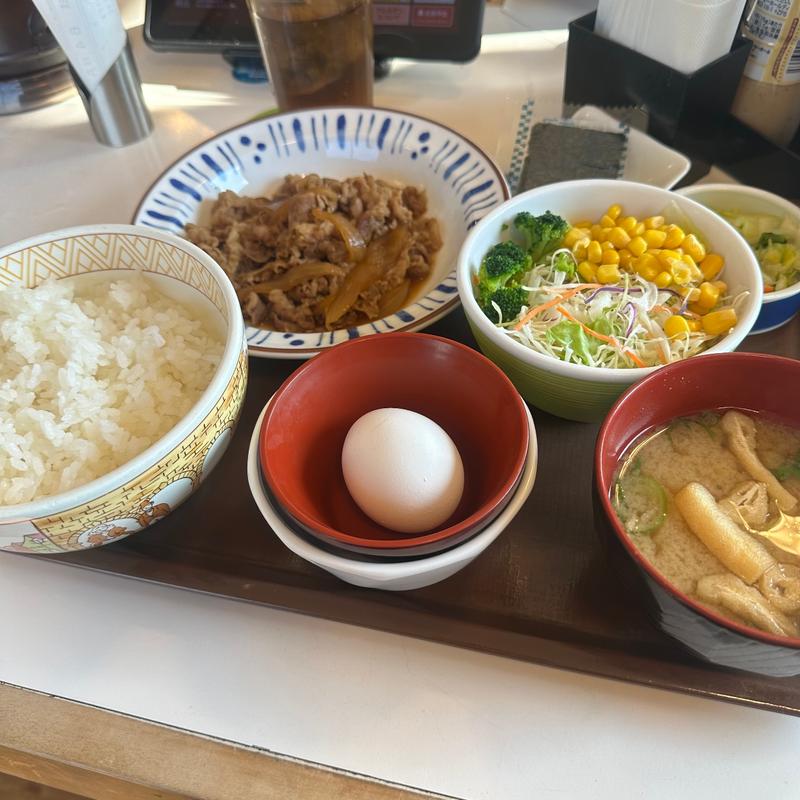 牛皿定食(すき家 250号赤穂駅前店 )