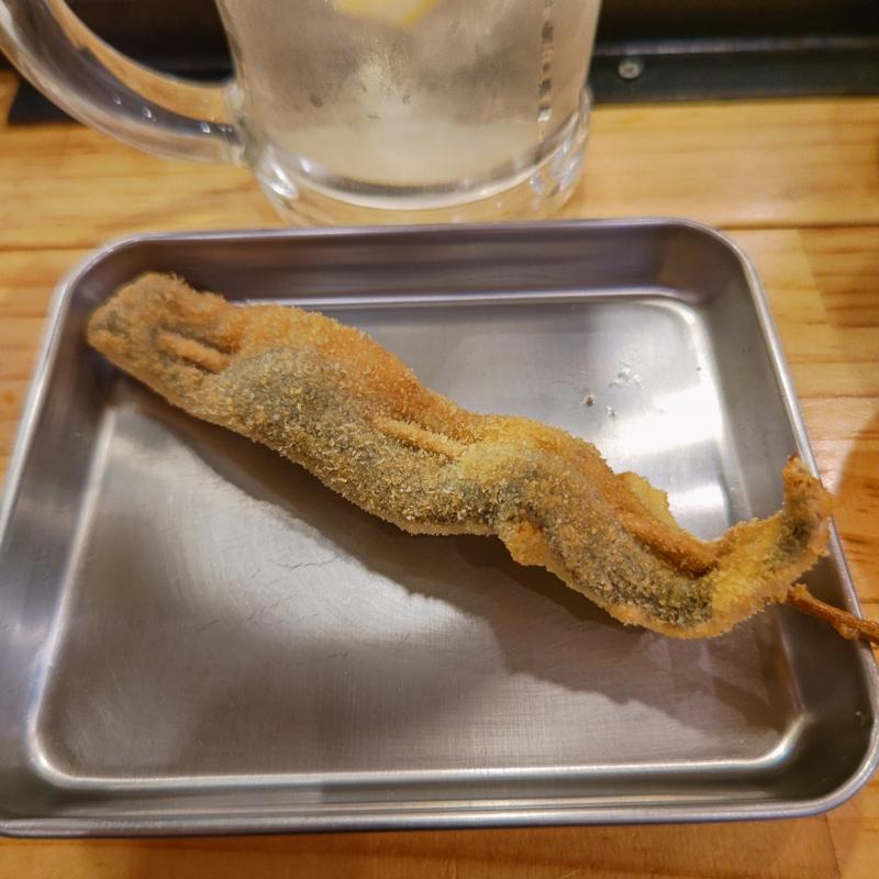 串揚げ サンマ串(ぶる)