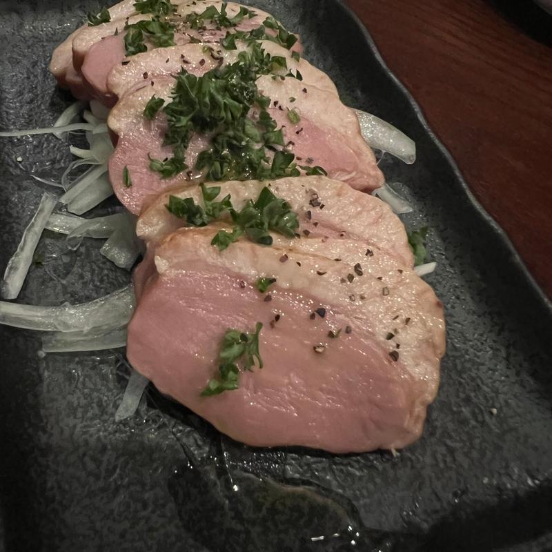 お通し(焼き鳥BAR あみあみ 下北沢)