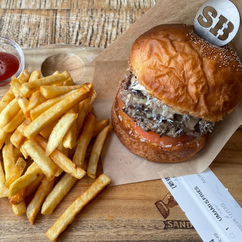 うまみバーガー(ポテトセット)(サンド ボックス （Sand Box）)