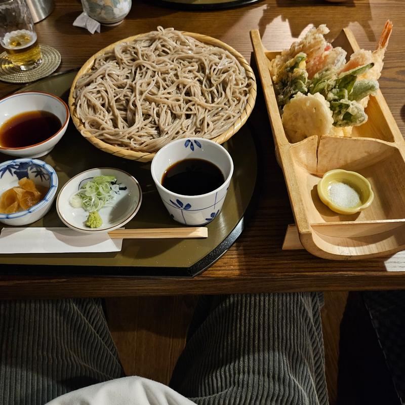 きせつの天ざるそば(日本料理 筑膳 )