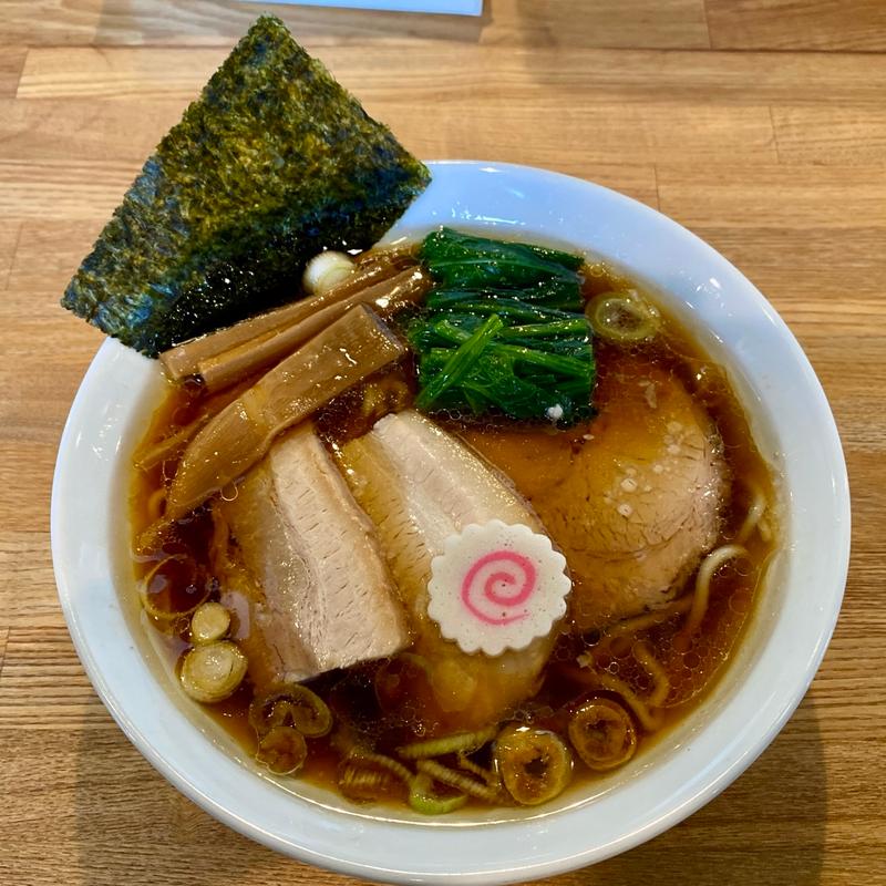 生姜醤油ラーメン(自家製麺しげ‬)