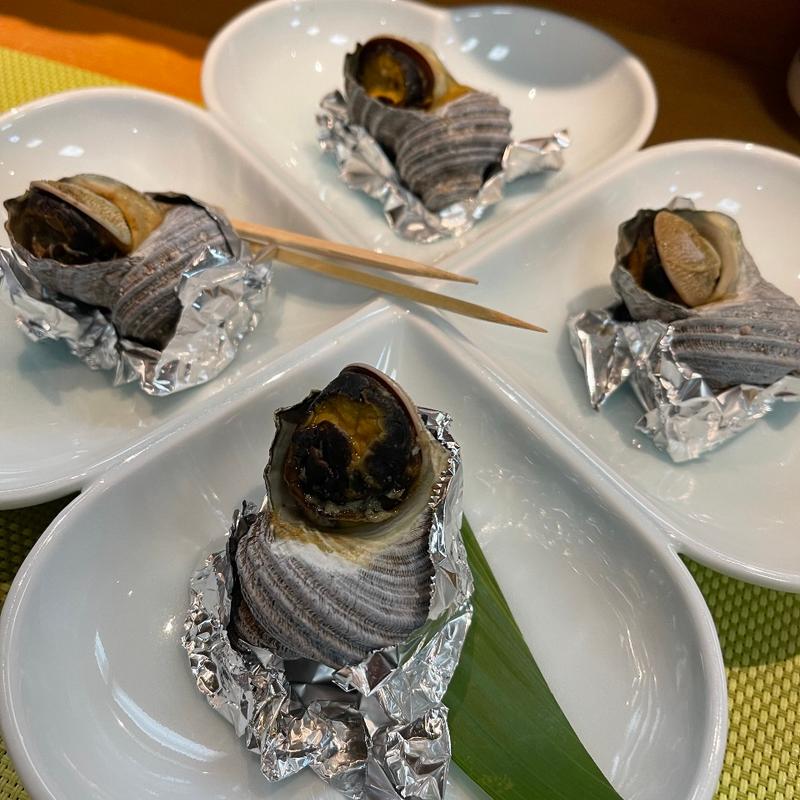 姫サザエつぼ焼き(松葉寿司 )