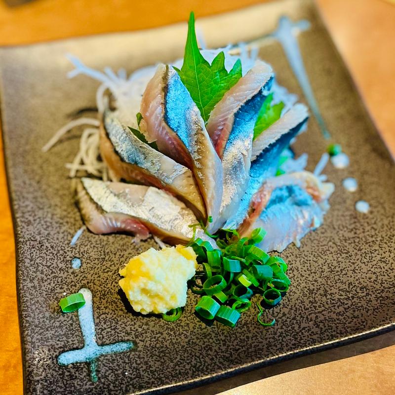 さんまの刺身(寿し和 和香苑)