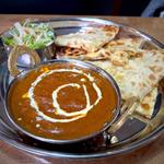 チーズナンセット(マトンカレー)
