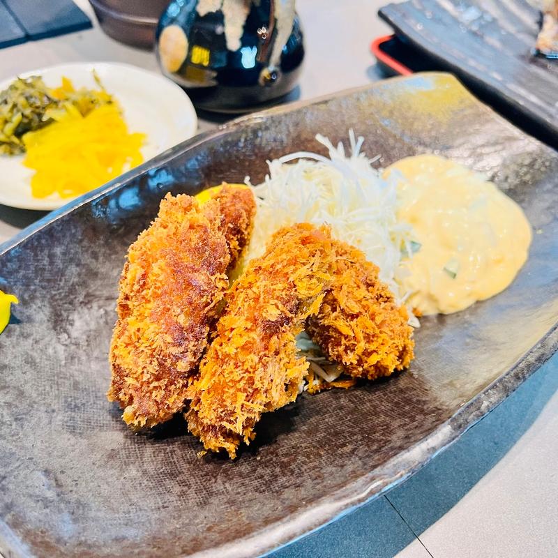 カキフライ(一夜干しと海鮮丼 できたて屋 JRタワーステラプレイス店)