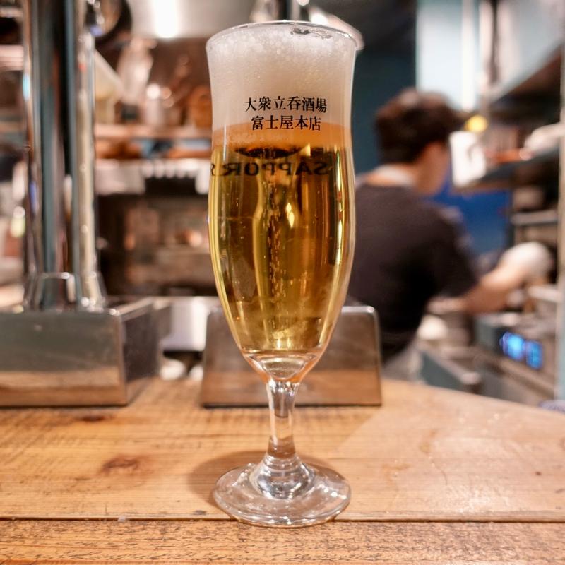 生ビール(富士屋本店 日本橋浜町 )