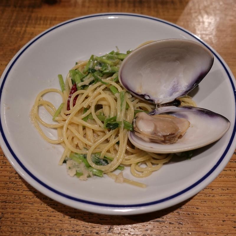ハマグリセリ西洋わさびのパスタ(富士屋本店 日本橋浜町 )