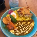 キーマクリームチキンカレー(あじとや・のうれんプラザ店)