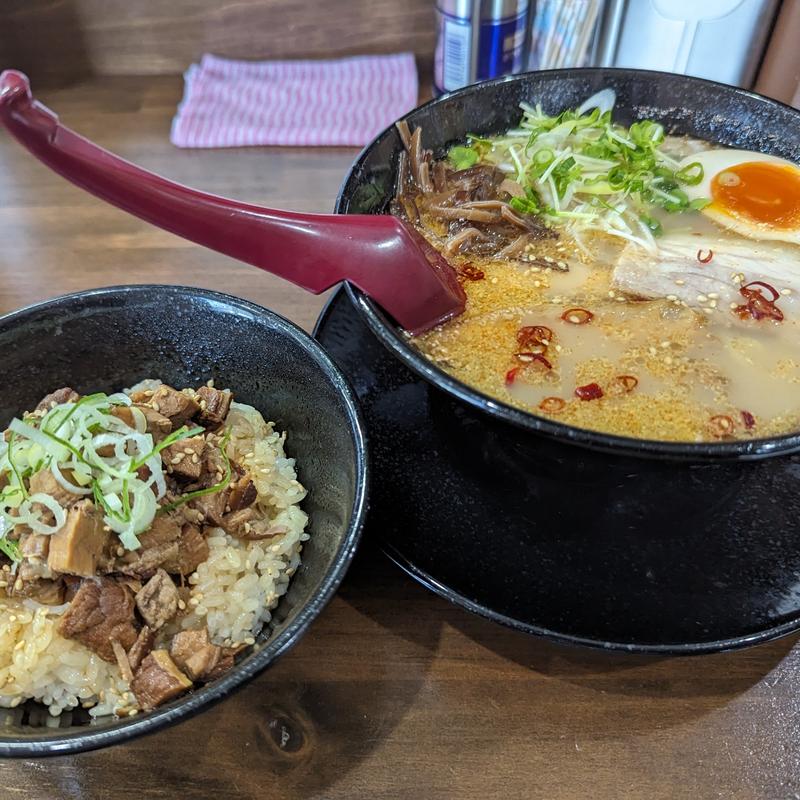 こくしおらーめん 辛味(らーめん白南風)