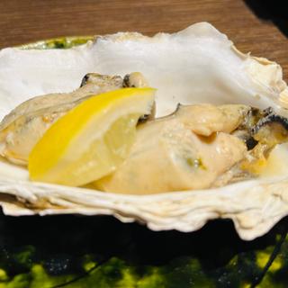 蒸し牡蠣(九頭龍蕎麦 丸ビル店)