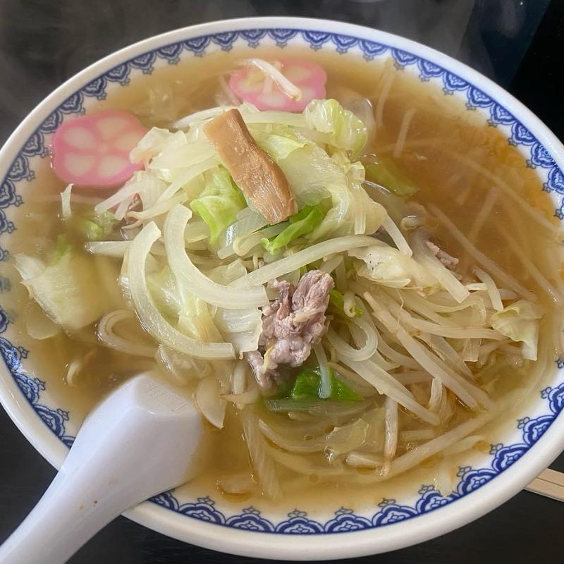 野菜ラーメン(食堂ニューミサ)