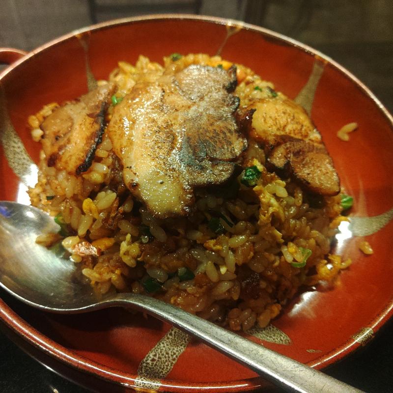 焼豚醤油チャーハン(居酒屋 三満)