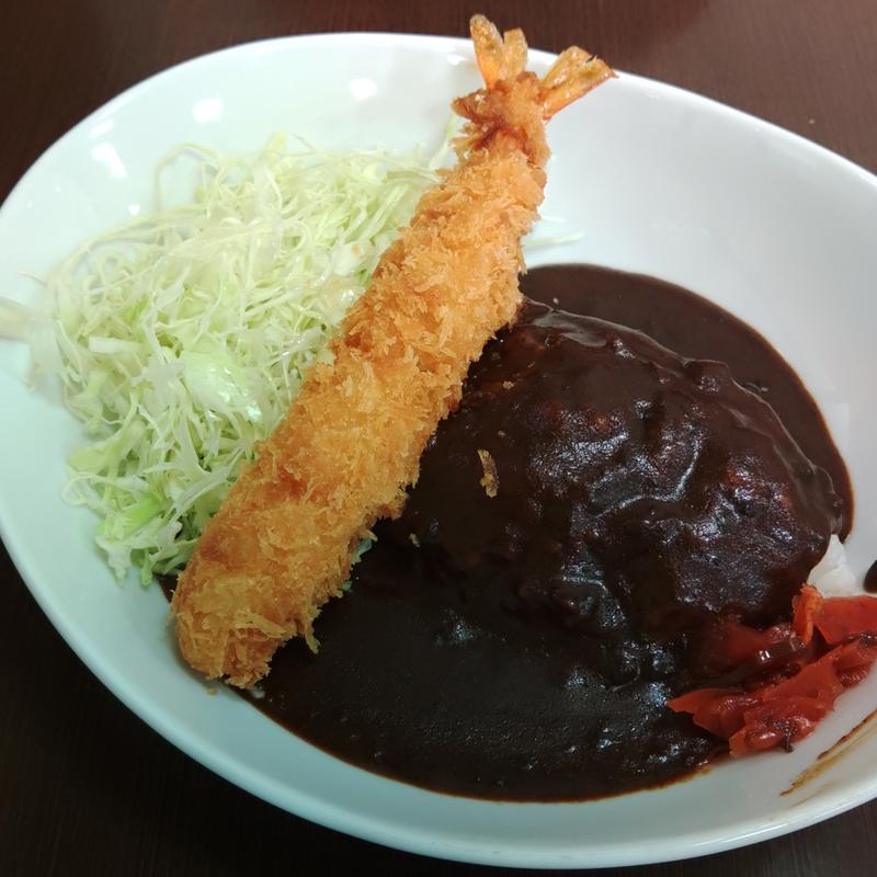 大海老フライカレー(めん六や)
