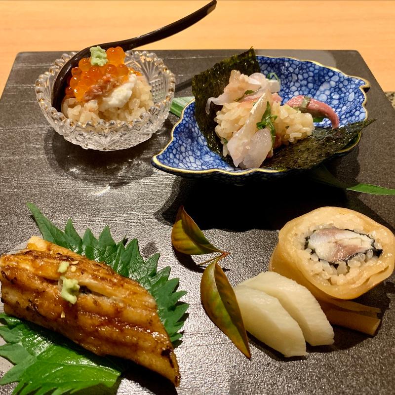 本日の〆盛り合わせ(鮨・日本料理「 暦」/ヒルトップリゾート 福岡)