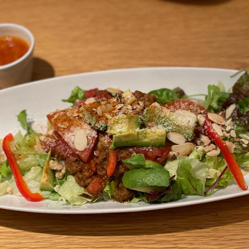 サルサDEタコライス(スープ付き)(むさしの森珈琲 中央林間店)