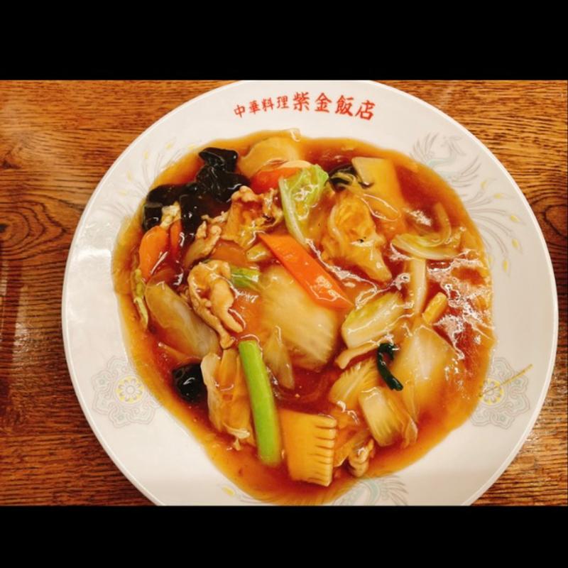 五目中華丼(紫金飯店 原宿店)