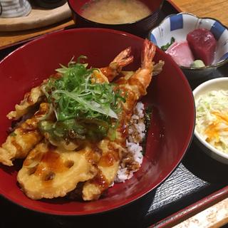 天丼定食(魚河岸市場 男組釣天狗 本町店)
