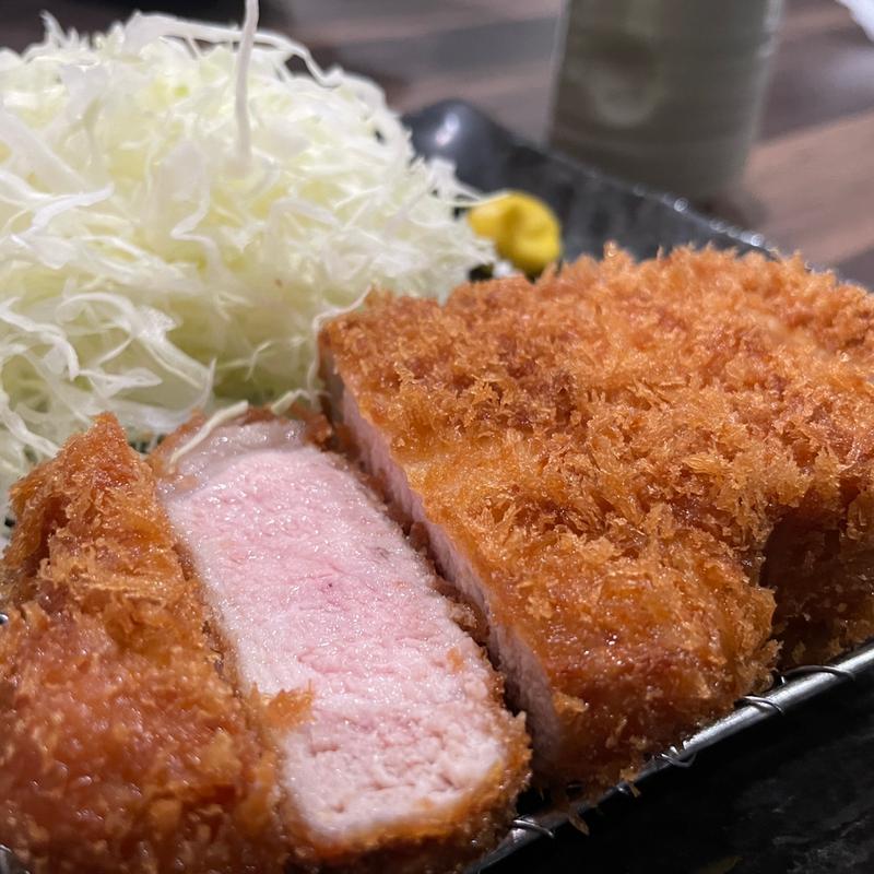 極上ロース定食(とんかつ一矢)