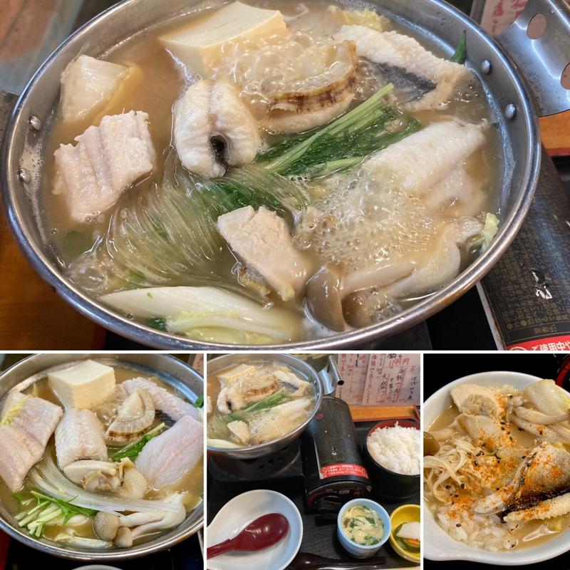 鍋ランチ(いけす道場魚家 深川一号店 （イケスドウジョウサカナヤ）)