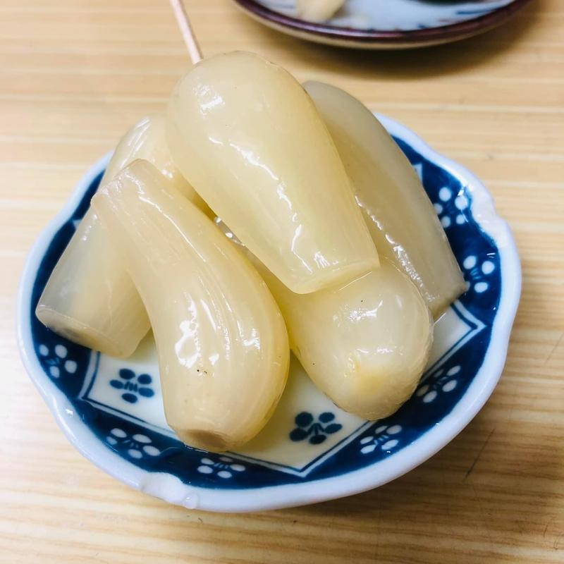 自家製らっきょう(リッチなカレーの店 アサノ)