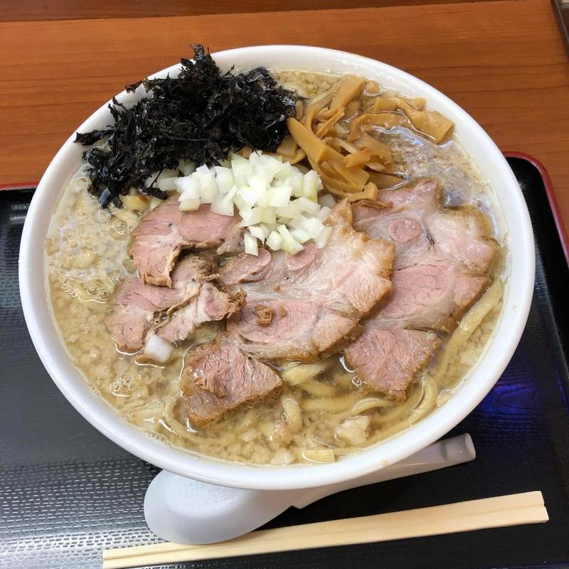 煮干し背脂(鈴木ラーメン店)