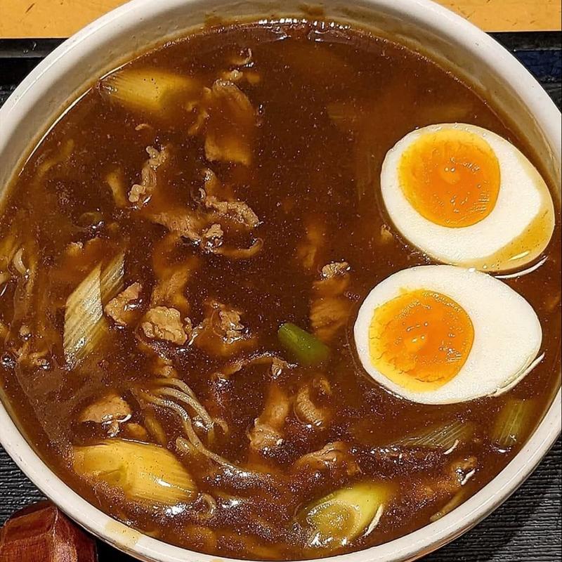 カレー南蛮そば(丸屋)