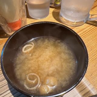 味噌汁(笑姜や 梅ヶ丘店)