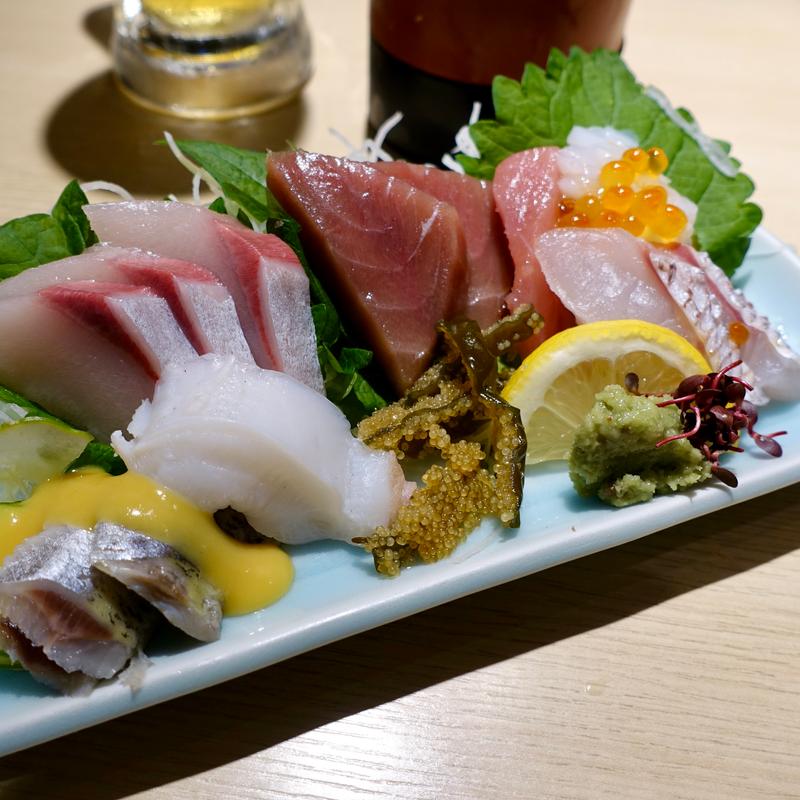 魚屋刺し盛り(すしセンター 裏天王寺)