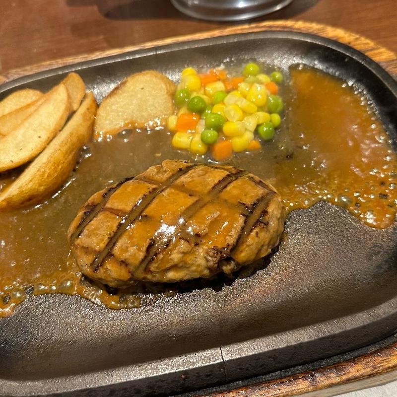 ハンバーグ120g(アルカサール 神保町店 （Alcazar）)