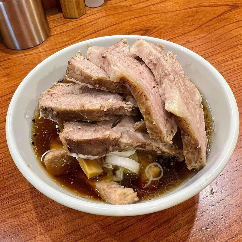 チャーシューざるラーメン(らあめん　満来 （まんらい）)