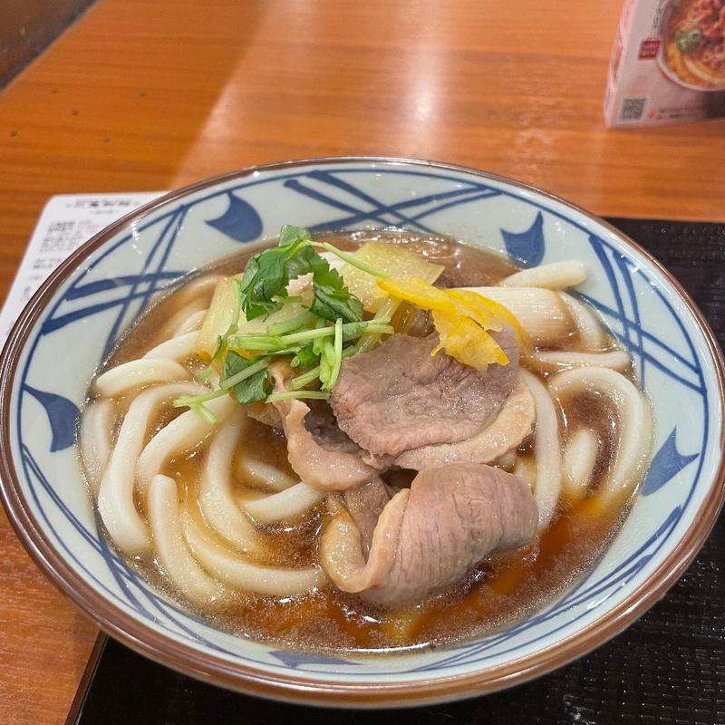 鴨ねぎうどん(丸亀製麺大府)